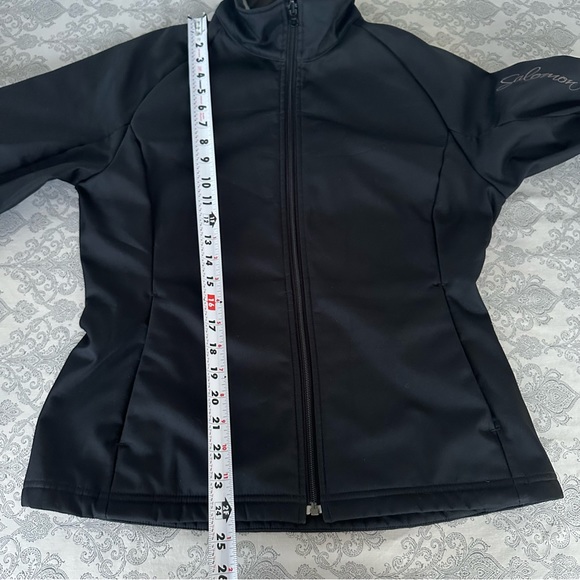 Salomon Fleece Windbreaker Shell Jacket - Picture 6 of 8